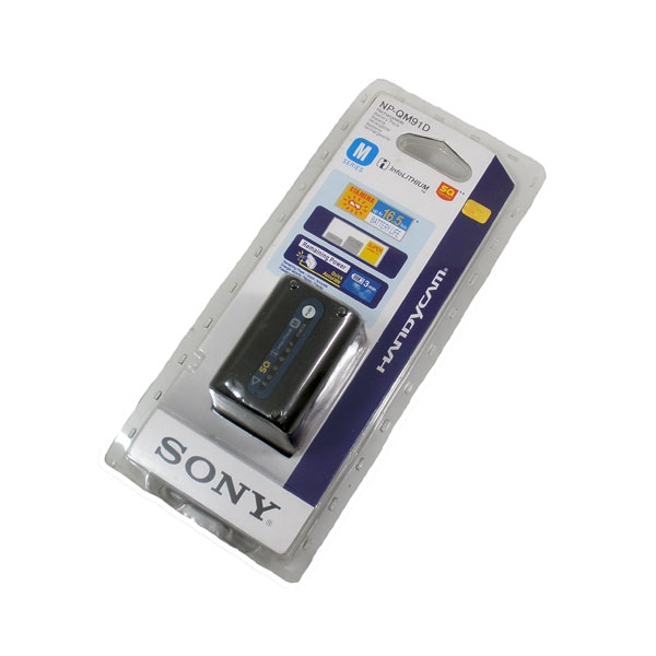 แบตเตอรี่กล้อง ยี่ห้อ Sony NP-QM91D ความจุ 4140 mAh